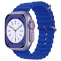 Каишка за часовник за Apple Watch 1/2/3/3/4/4/5/5/5/6/6/7/8/7/8/9/10/SE/SE/SE 2/Ultra/Ultra 2 (42/44/45/46/49 мм) - Каишка за часовник (W038) - Син