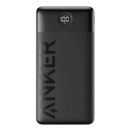 Външна USB батерия, Type-C, 20000mAh, 15W - Anker PowerCore 326 (A1367G11) - Черен