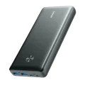 Външна батерия 2x Type-C, 2x USB, 25600mAh, 87W - Anker PowerCore III Elite (A1291H11) - Черен