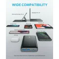 Външна батерия 2x Type-C, 2x USB, 25600mAh, 87W - Anker PowerCore III Elite (A1291H11) - Черен