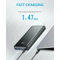 Външна батерия 2x Type-C, 2x USB, 25600mAh, 87W - Anker PowerCore III Elite (A1291H11) - Черен