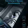 USB автоматично зарядно устройство, Type-C, 52,5 W - Anker 323 (A2735G11) - черно