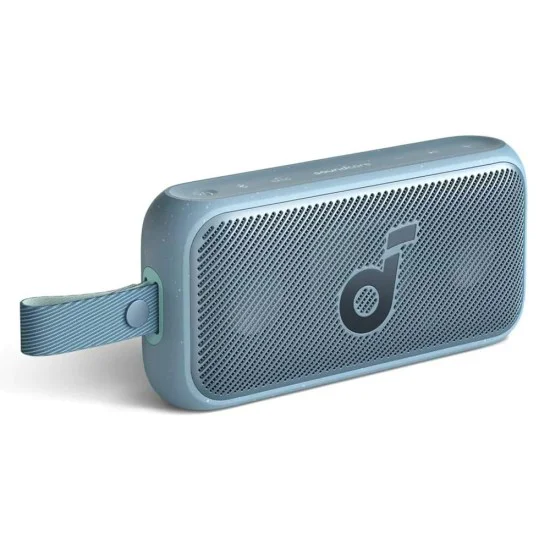 Безжичен високоговорител с висока резолюция, BassUp, SmartTune, IPX7, 30W - Anker SoundCore Motion 300 (A3135031) - Frost Blue