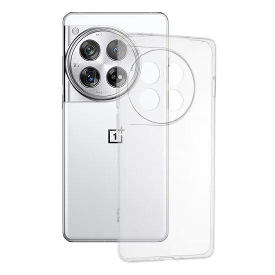Калъф за OnePlus 12 - Прозрачен силикон - Прозрачен