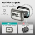 Калъф за Apple AirPods Pro 1/2 - ESR Pulse Magnetic HaloLock - Титан