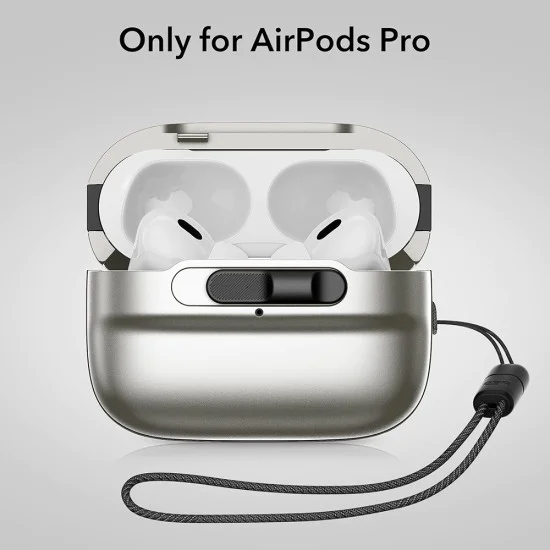 Калъф за Apple AirPods Pro 1/2 - ESR Pulse Magnetic HaloLock - Титан