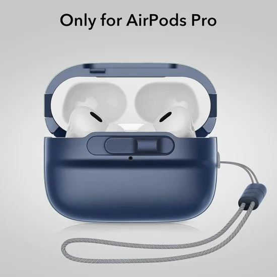 Калъф за Apple AirPods Pro 1/2 - ESR Pulse Magnetic HaloLock - Тъмно син