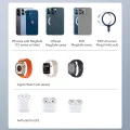 Зарядна станция MagSafe Apple с преносимо зарядно за часовник - ESR HaloLock - черно