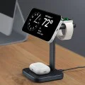 Зарядна станция MagSafe Apple с преносимо зарядно за часовник - ESR HaloLock - черно