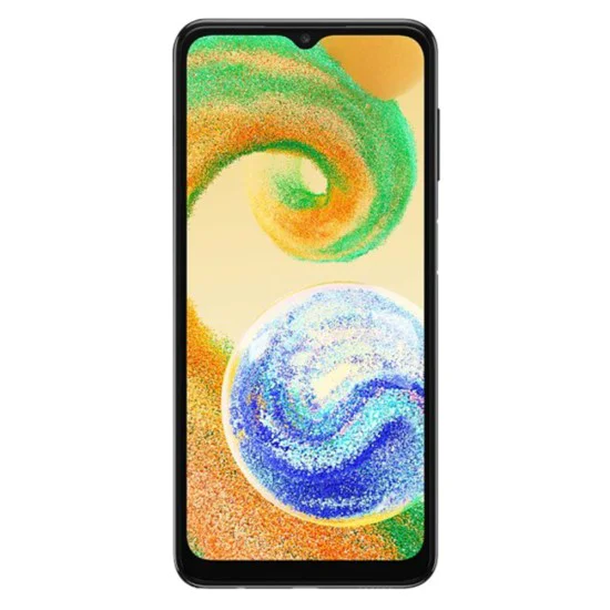 Екран с тъчскрийн и рамка, съвместим с Samsung Galaxy A04 (SM-A045) - Samsung (19743) - черен