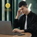 Fara Fir True Wireless, шумопотискане - Anker SoundCore Liberty 3 Pro (A3952GQ1) - лилав