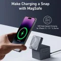 Зарядна станция за телефон, Apple Watch, AirPods, 15W - Anker (Y181111G11) - Черен