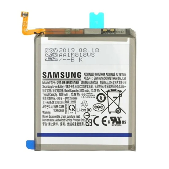 Батерия за Samsung Galaxy Note 10 (SM-N970F), 3500mAh - Samsung EB-BN970ABU (12660) - Сива
