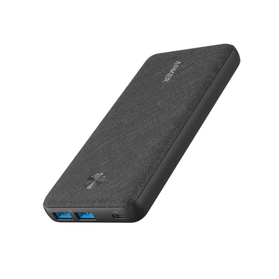 Външна батерия Type-C, 2x USB, 20000mAh - Anker PowerCore III (A1365G11) - Черен
