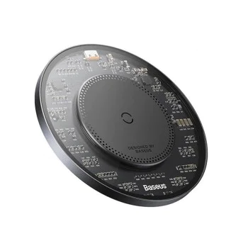 Безжично зарядно устройство, 15 W - Baseus (CCJJ050001) - черно