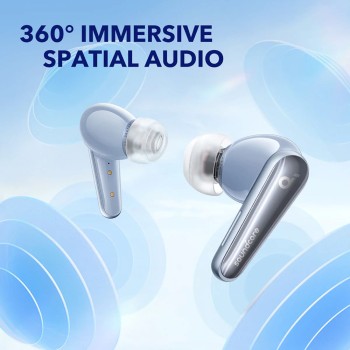 Anker SoundCore Liberty 4 (A3953G31) - небесно син Anker SoundCore Liberty 4 (A3953G31) - небесно син