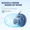 On-Ear Bluetooth 5.3, шумопотискане, USB-C слушалки - Anker Space Q45 (A3040G21) - бял