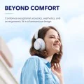 On-Ear Bluetooth 5.3, шумопотискане, USB-C слушалки - Anker Space Q45 (A3040G21) - бял