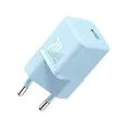 Зарядно устройство Type-C, бързо зареждане, GaN, 20W - Baseus (CCGN050103) - синьо