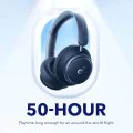 On-Ear Bluetooth 5.3, шумопотискане, USB-C слушалка - Anker Space Q45 (A3040G31) - син
