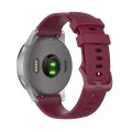 Каишка за Huawei Watch GT 2 (46mm)/GT 2 Pro/GT 3 Pro (46mm)/Ultimate, Xiaomi Watch S1 - Каишка за часовник 20mm (W006) - Бордо