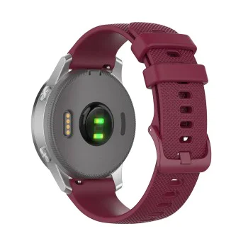Каишка за Huawei Watch GT 2 (46mm)/GT 2 Pro/GT 3 Pro (46mm)/Ultimate, Xiaomi Watch S1 - Каишка за часовник 20mm (W006) - Бордо
