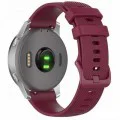 Каишка за Samsung Galaxy Watch 4/5/Active 2, Huawei Watch GT 3 (42mm)/GT 3 Pro (43mm) - Каишка за часовник 20mm (W006) - Бордо