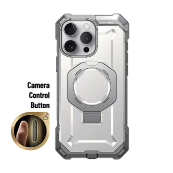 Калъф за iPhone 16 Pro - Supcase Unicorn Beetle Defender - Бял