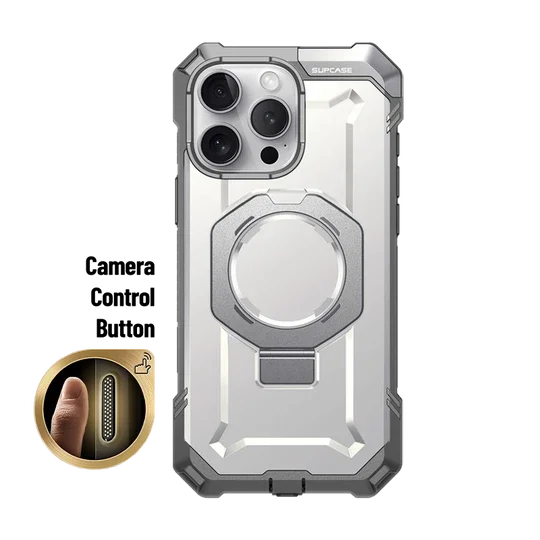 Калъф за iPhone 16 Pro - Supcase Unicorn Beetle Defender - Бял