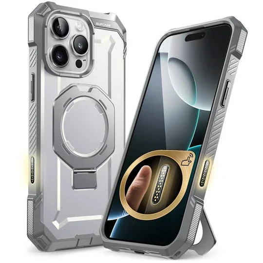 Калъф за iPhone 16 Pro - Supcase Unicorn Beetle Defender - Бял