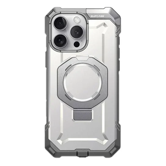 Калъф за iPhone 16 Pro - Supcase Unicorn Beetle Defender - Бял
