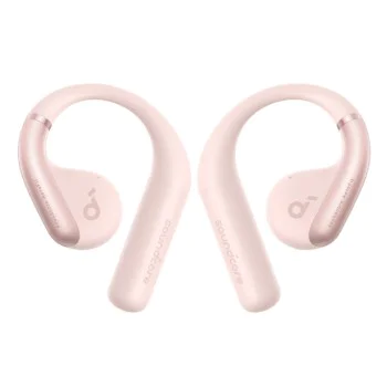 Безжични спортни слушалки, Bluetooth, водоустойчиви - Anker AeroFit (A3872G21) - бели