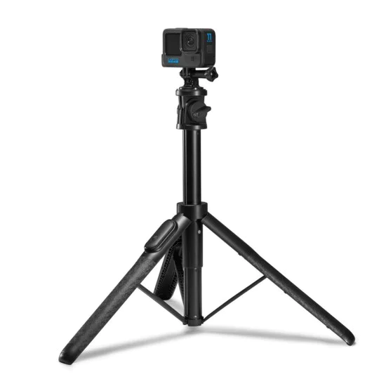 Селфи стик с 1/4 винт за телефон и GoPro - Spigen (S560W) - черен