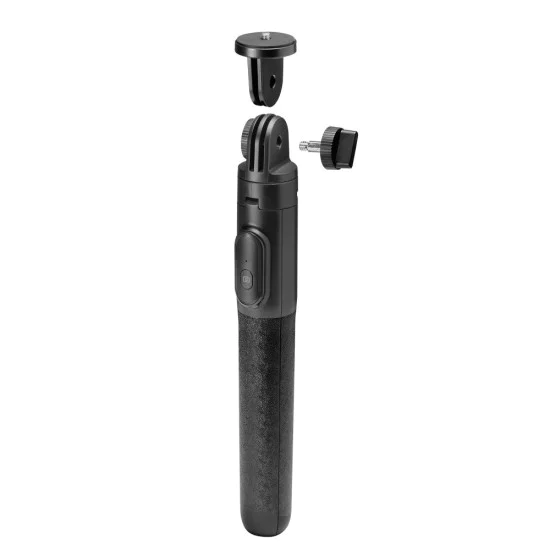 Селфи стик с 1/4 винт за телефон и GoPro - Spigen (S560W) - черен