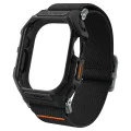 Калъф за Apple Watch Ultra / Ultra 2 + каишка - Spigen Lite Fit Pro - Matte Black