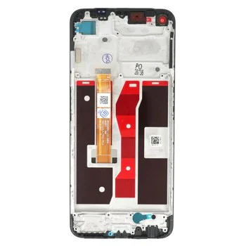 Екран с тъчскрийн и рамка, съвместим с Oppo A54 4G - OEM (18003) - черен