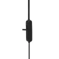 Bluetooth 4.2 слушалки за поставяне в ушите - JBL (Tune 115BT) - черни