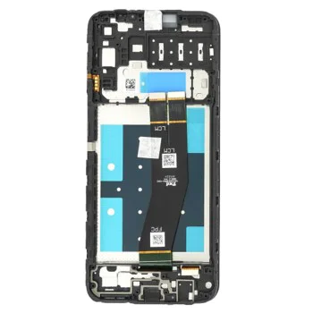 Екран с тъчскрийн и рамка, съвместим с Samsung Galaxy A14 4G (SM-A145) - Samsung (19458) - черен