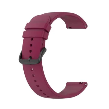 Каишка за часовник за Samsung Galaxy Watch (46 мм) / Gear S3, Huawei Watch GT GT / GT 2 / GT 2e / GT 2 Pro / GT 3 (46 мм) - Каишка за часовник 22 мм (W001) - Тъмночервен