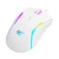 Геймърска мишка – Havit (MS1033) – RGB, 800-8000 DPI, 9 бутона – Бяла