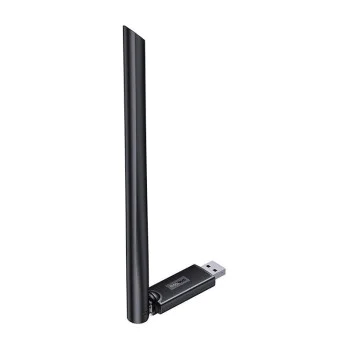 300Mbps Windows/Linux WiFi адаптер с антена - Baseus FastJoy BS-OH172 (B01317600111-01) - черен
