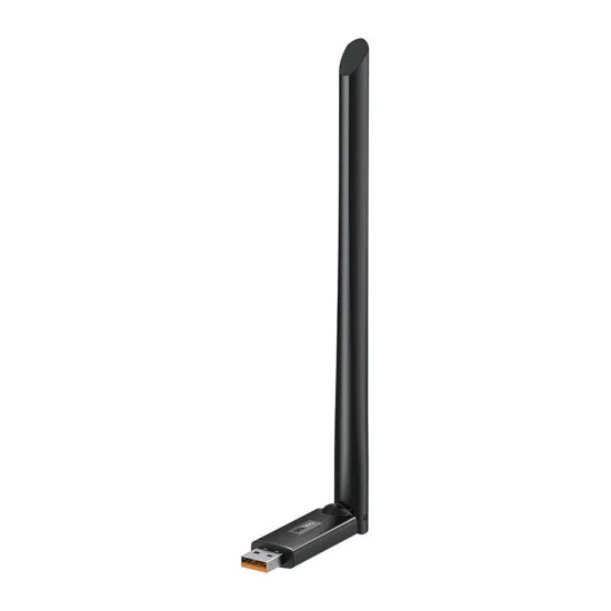 Wi-Fi адаптер с 150Mbps антена Windows/Linux - Baseus FastJoy (B01317600111-00) - черен