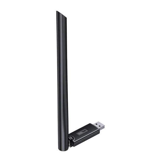 Wi-Fi адаптер с 150Mbps антена Windows/Linux - Baseus FastJoy (B01317600111-00) - черен