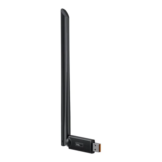 Wi-Fi адаптер с 150Mbps антена Windows/Linux - Baseus FastJoy (B01317600111-00) - черен