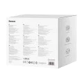 Удължителен кабел Priza Shuko, USB, 2xType-C, 65W - Baseus PowerCombo (PSLR000301) - черен