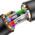 USB към USB удължителен кабел, 0,5 м - Baseus (B00631103111-01) - черен