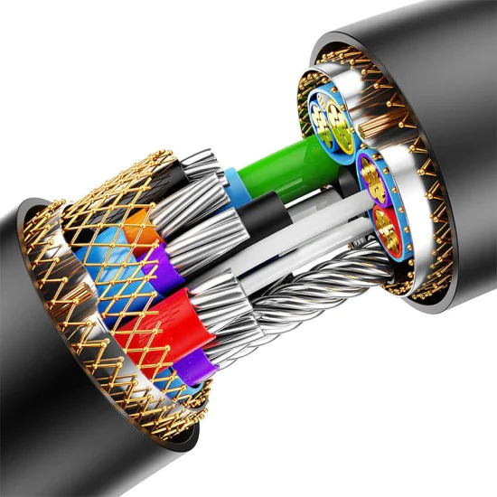 USB към USB удължителен кабел, 0,5 м - Baseus (B00631103111-01) - черен