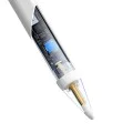 Магнитен стилус с LED индикатор за iPad - Baseus (P8001580802213-02) - Бял