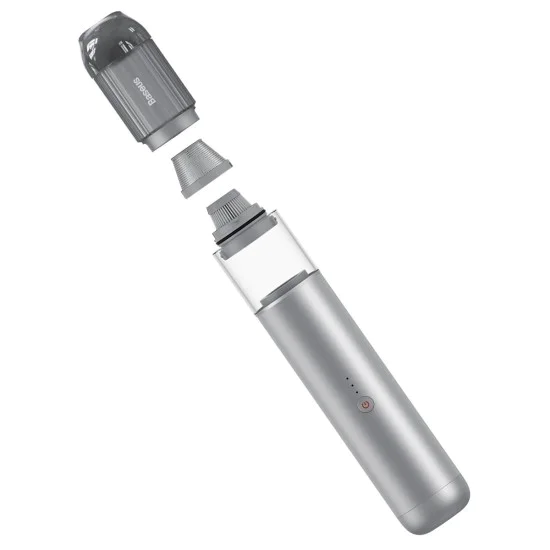 Прахосмукачка за кола – Baseus A3 CRXCQA3-0S – Type-C, QC3.0, 15000Pa, 135W – Сребрист