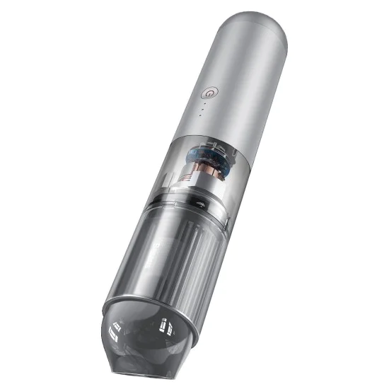 Прахосмукачка за кола – Baseus A3 CRXCQA3-0S – Type-C, QC3.0, 15000Pa, 135W – Сребрист